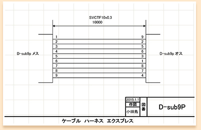 図面で線番を指示できる！